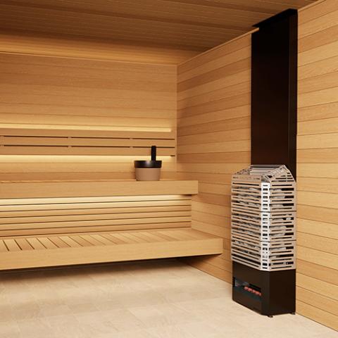 Saunum AIR 10 Sauna Heater Package