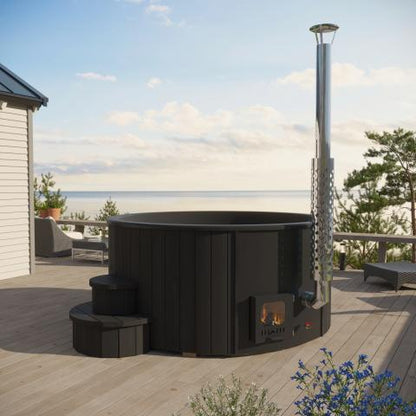 SaunaLife Model S4B Wood-Fired Hot Tub