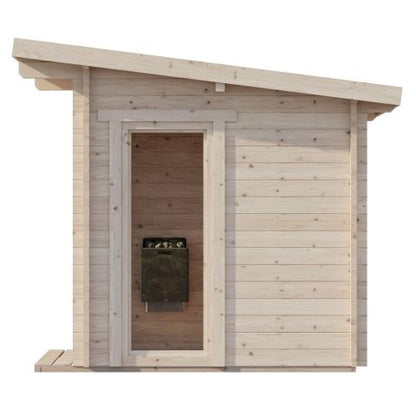 SaunaLife Model G4 Outdoor Home Sauna Kit