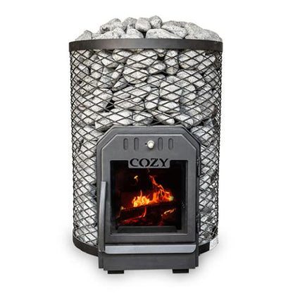 Cozy Heat O Thru-Wall Sauna Stove