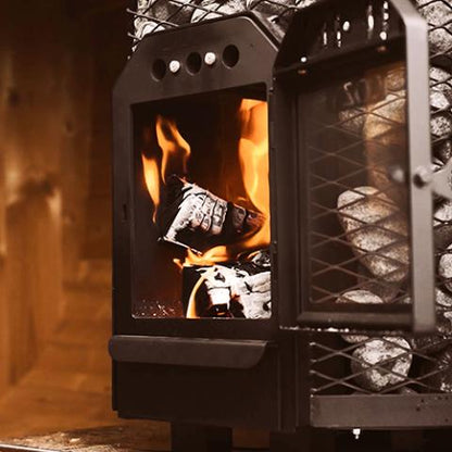 Cozy Heat O Thru-Wall Sauna Stove