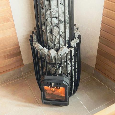 Cozy Heat SW Thru-Wall Sauna Stove