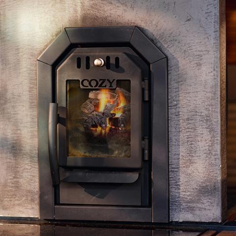 Cozy Heat SW Thru-Wall Sauna Stove