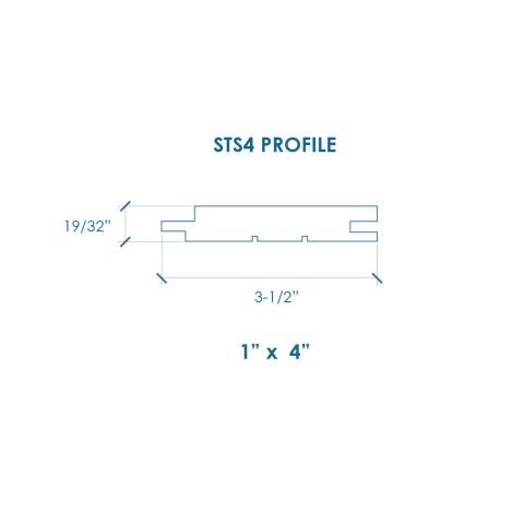 Thermory Thermo-Radiata Pine 1x4 STS4