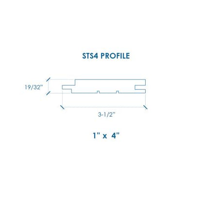 Thermory Thermo-Radiata Pine 1x4 STS4